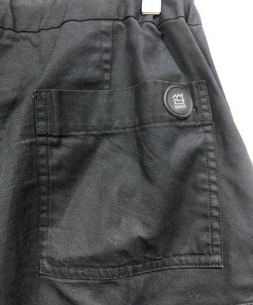 NNBF（エヌエヌビーエフ）NNBF (エヌエヌビーエフ) WIDE CARGO PANTS ブラック サイズ:SIZE Mの古着・服飾アイテム