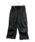 NNBF（エヌエヌビーエフ）の古着「WIDE CARGO PANTS」｜ブラック