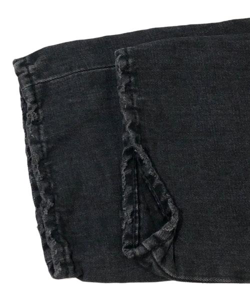 Hysteric Glamour（ヒステリックグラマー）Hysteric Glamour (ヒステリックグラマー) ダメージ加工デニムパンツ ブラック サイズ:SIZE 34の古着・服飾アイテム