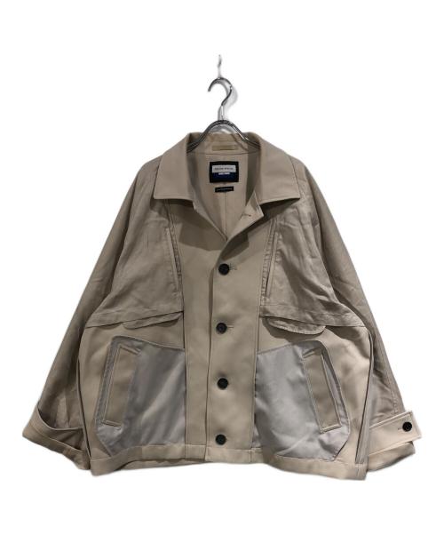 MAISON SPECIAL（メゾンスペシャル）MAISON SPECIAL (メゾンスペシャル) インサイドアウトプライムオーバーブルゾン ベージュ サイズ:SIZE 2の古着・服飾アイテム