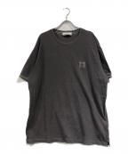 STONE ISLANDストーンアイランド）の古着「ピグメントダイ半袖Tシャツ」｜グレー