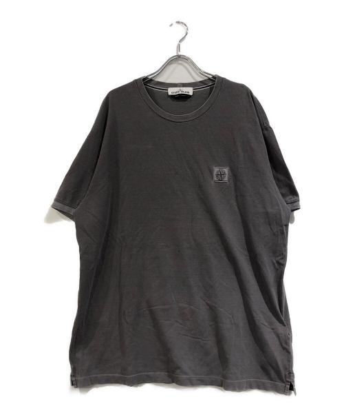 STONE ISLAND（ストーンアイランド）STONE ISLAND (ストーンアイランド) ピグメントダイ半袖Tシャツ グレー サイズ:SIZE XXLの古着・服飾アイテム