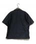 TOGA VIRILIS (トーガ ビリリース) オープンカラー総柄半袖シャツ ブラック サイズ:SIZE 46：12000円