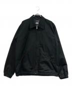 FTCエフティーシー）の古着「TWILL HARRINGTON JACKET」｜ブラック