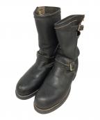 CHIPPEWAチペワ）の古着「エンジニアブーツ」｜ブラック