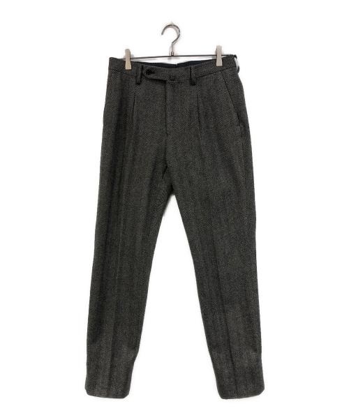 SHIPS（シップス）SHIPS (シップス) ツイード ヘリン ジャケットセットアップ グレー サイズ:SIZE 46の古着・服飾アイテム