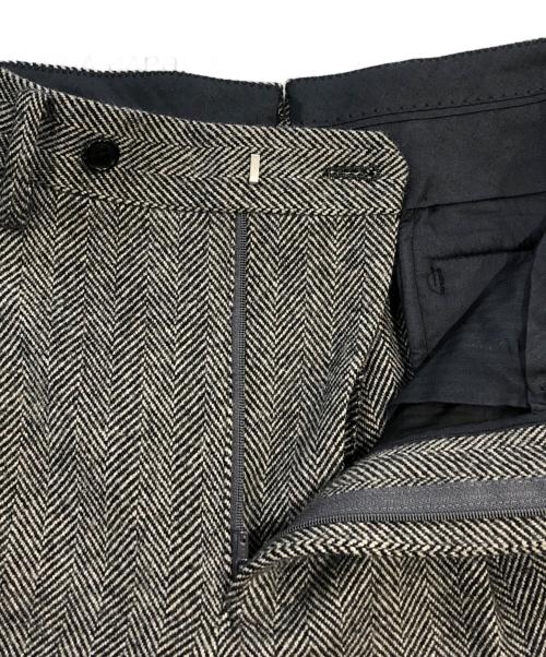 SHIPS（シップス）SHIPS (シップス) ツイード ヘリン ジャケットセットアップ グレー サイズ:SIZE 46の古着・服飾アイテム