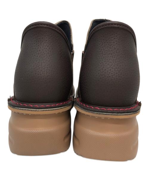 estacion（エスタシオン）ESTACION (エスタシオン) アヒルモチーフレザースリッポン ベージュ サイズ:SIZE 23cmの古着・服飾アイテム