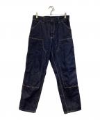 Carhartt WIPカーハート ワーク イン プログレス）の古着「DOUBLE KNEE PANT」｜インディゴ