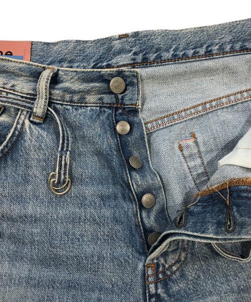 Acne studios（アクネ ストゥディオズ）ACNE STUDIOS (アクネ ストゥディオズ) 1991Toj Light Blue Trash ブルー サイズ:SIZE W30×L32(股下68cm)の古着・服飾アイテム