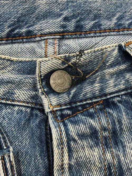 Acne studios（アクネ ストゥディオズ）ACNE STUDIOS (アクネ ストゥディオズ) 1991Toj Light Blue Trash ブルー サイズ:SIZE W30×L32(股下68cm)の古着・服飾アイテム
