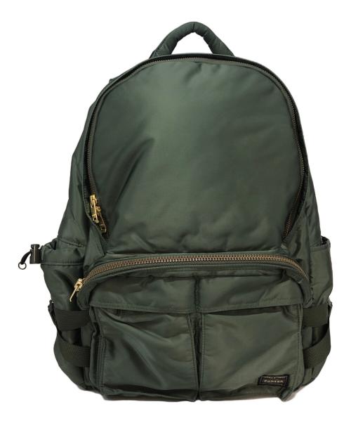 PORTER（ポーター）PORTER (ポーター) TANKER DAYPACK オリーブの古着・服飾アイテム
