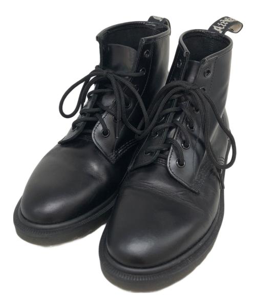 Dr.Martens（ドクターマーチン）Dr.Martens (ドクターマーチン) 6ホールブーツ ブラック サイズ:SIZE 8の古着・服飾アイテム