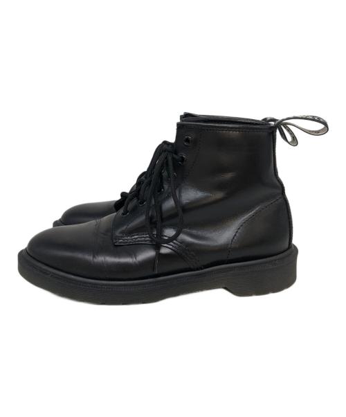 Dr.Martens（ドクターマーチン）Dr.Martens (ドクターマーチン) 6ホールブーツ ブラック サイズ:SIZE 8の古着・服飾アイテム