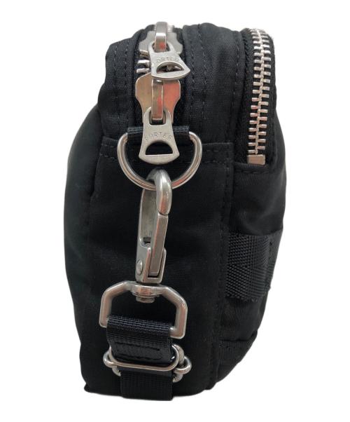 PORTER（ポーター）PORTER (ポーター) COMME des GARCONS HOMME (コムデギャルソン オム) コーデュラエステルオックスショルダーバッグ ブラックの古着・服飾アイテム