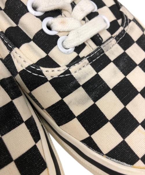 VANS（ヴァンズ）VANS (ヴァンズ) オーセンティック/チェッカー/スニーカー ブラック サイズ:28.5の古着・服飾アイテム