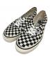 VANS（ヴァンズ）の古着「オーセンティック/チェッカー/スニーカー」｜ブラック