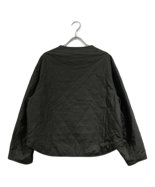 ORCIVAL（オーシバル）ORCIVAL (オーシバル) インサレーション カラーレス ショート キルトジャケット グレー サイズ:SIZE1の古着・服飾アイテム