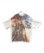 SHINYA KOZUKAシンヤコズカ）の古着「MINDSCAPE PRINT T-SHIRT / マインドスケープ プリント Tシャツ」｜ホワイト×マルチカラー