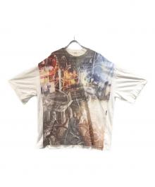 SHINYA KOZUKA（シンヤコズカ）の古着「MINDSCAPE PRINT T-SHIRT / マインドスケープ プリント Tシャツ」｜ホワイト×マルチカラー