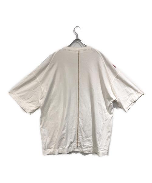 SHINYA KOZUKA（シンヤコズカ）SHINYA KOZUKA (シンヤコズカ) MINDSCAPE PRINT T-SHIRT / マインドスケープ プリント Tシャツ ホワイト×マルチカラー サイズ:SIZE Lの古着・服飾アイテム