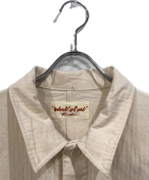 work of art（ワークオブアート）work of art (ワークオブアート) カバーオール アイボリー サイズ:SIZE XLの古着・服飾アイテム