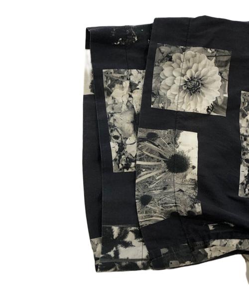Paul Smith COLLECTION（ポールスミス コレクション）Paul Smith COLLECTION (ポールスミス コレクション) 総柄シャツ ベージュ×ブラック サイズ:SIZE Lの古着・服飾アイテム