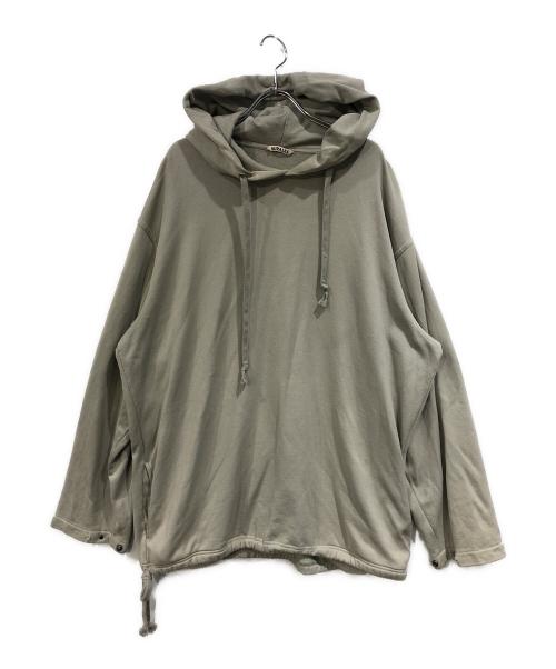AURALEE（オーラリー）AURALEE (オーラリー) LIGHT FLOWY SWEAT PARKA グリーン サイズ:SIZE3の古着・服飾アイテム