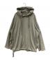 AURALEE（オーラリー）の古着「LIGHT FLOWY SWEAT PARKA」｜グリーン