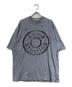 ACNE STUDIOS（アクネ ストゥディオズ）の古着「ダメージロゴTシャツ」｜ブルー
