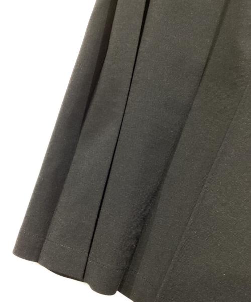 yohji yamamoto+noir（ヨウジヤマモトプリュスノアール）yohji yamamoto+Noir (ヨウジヤマモトプリュスノアール) アシメプリーツスカートサロペット グレー×ブラック サイズ:SIZE 2の古着・服飾アイテム