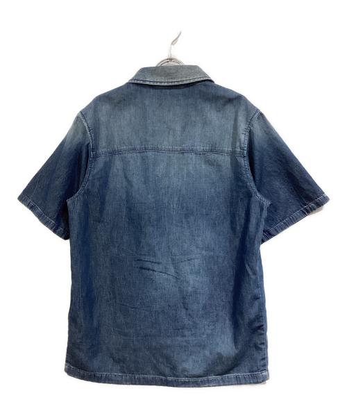 DIESEL（ディーゼル）DIESEL (ディーゼル) デニムオープンカラーシャツ インディゴ サイズ:SIZE XSの古着・服飾アイテム