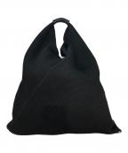 MM6 Maison Margielaエムエムシックスメゾンマルジェラ）の古着「Japanese Bag Mesh Tote / ポリエステルトートバック」｜ブラック