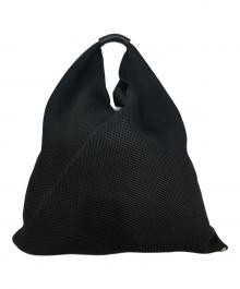 MM6 Maison Margiela（エムエムシックスメゾンマルジェラ）の古着「Japanese Bag Mesh Tote / ポリエステルトートバック」｜ブラック
