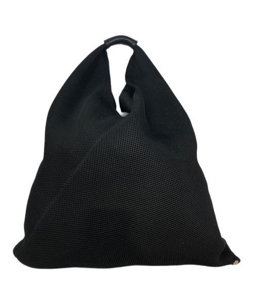 MM6 Maison Margiela（エムエムシックスメゾンマルジェラ）MM6 Maison Margiela (エムエムシックスメゾンマルジェラ) Japanese Bag Mesh Tote / ポリエステルトートバック ブラックの古着・服飾アイテム