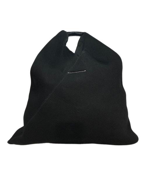 MM6 Maison Margiela（エムエムシックスメゾンマルジェラ）MM6 Maison Margiela (エムエムシックスメゾンマルジェラ) Japanese Bag Mesh Tote / ポリエステルトートバック ブラックの古着・服飾アイテム