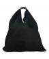 MM6 Maison Margiela（エムエムシックスメゾンマルジェラ）の古着「Japanese Bag Mesh Tote / ポリエステルトートバック」｜ブラック