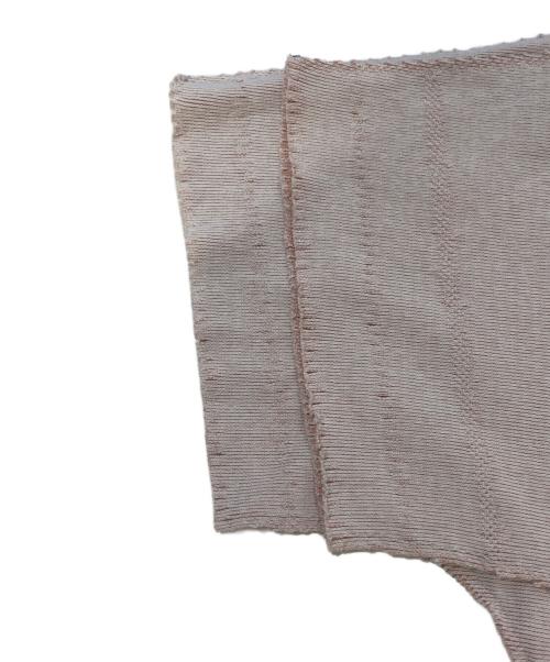 A-POC ABLE ISSEY MIYAKE（エイポック エイブル イッセイ ミヤケ）A-POC ABLE ISSEY MIYAKE (エイポック エイブル イッセイ ミヤケ) 半袖ニット ピンク サイズ:SIZE3の古着・服飾アイテム