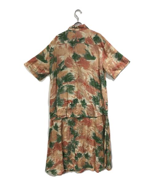 TOGA PULLA（トーガ プルラ）TOGA PULLA (トーガ プルラ) インナープリントシャツドレス ピンク サイズ:SIZE38の古着・服飾アイテム