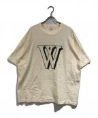 blurhms ROOTSTOCKブラームスルーツストック）の古着「染込みプリントTシャツ」｜アイボリー