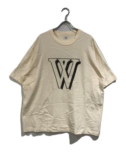 blurhms ROOTSTOCK（ブラームスルーツストック）blurhms ROOTSTOCK (ブラームスルーツストック) 染込みプリントTシャツ アイボリー サイズ:SIZE 2の古着・服飾アイテム