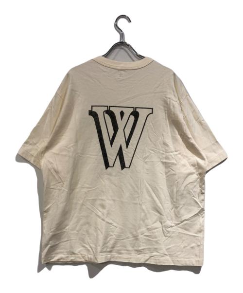 blurhms ROOTSTOCK（ブラームスルーツストック）blurhms ROOTSTOCK (ブラームスルーツストック) 染込みプリントTシャツ アイボリー サイズ:SIZE 2の古着・服飾アイテム