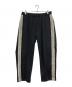 SASQUATCHfabrix.（サスクワッチファブリックス）の古着「LACE TAPE TRACK PANTS」｜ブラック