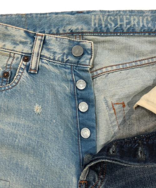Hysteric Glamour（ヒステリックグラマー）Hysteric Glamour (ヒステリックグラマー) HSR加工 50'S XXストレートデニムパンツ インディゴ サイズ:SIZE 29の古着・服飾アイテム