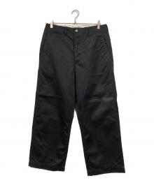 BUZZ RICKSON'S（バズリクソンズ）の古着「ワークチノパンツ」｜ブラック