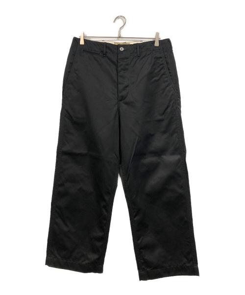 BUZZ RICKSON'S（バズリクソンズ）BUZZ RICKSON'S (バズリクソンズ) ワークチノパンツ ブラック サイズ:SIZE 34/35の古着・服飾アイテム