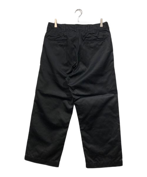 BUZZ RICKSON'S（バズリクソンズ）BUZZ RICKSON'S (バズリクソンズ) ワークチノパンツ ブラック サイズ:SIZE 34/35の古着・服飾アイテム
