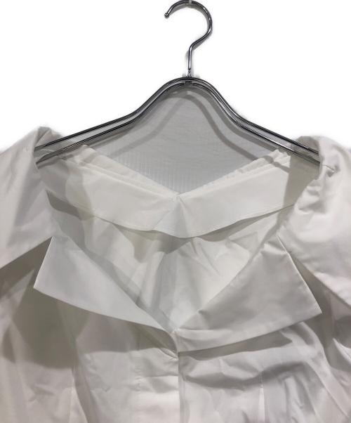 cygne（シーニュ）cygne (シーニュ) テーラードシャツ ホワイト サイズ:SIZE 1の古着・服飾アイテム
