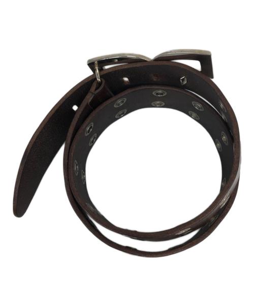 DOLCE & GABBANA（ドルチェ＆ガッバーナ）DOLCE & GABBANA (ドルチェ＆ガッバーナ) DGバックルベルト ブラウン サイズ:SIZE 85CMの古着・服飾アイテム