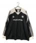 adidas（アディダス）の古着「ADILENIUM Loose Fit Retro V-Neck Soccer Jersey」｜ブラック×ホワイト
